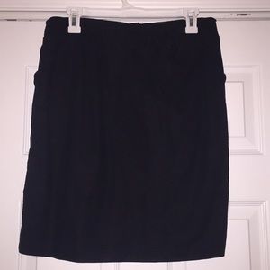 Maternal America Skirts - Maternity Black linen button down skirt Maternal America Skirts - Maternity Black linen button down skirt